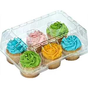 6 Hole Cupcake Cases