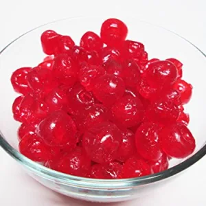 Glazed Red Cherries