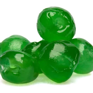 Glazed Green Cherries