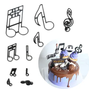 Music Notes Fondant Cutters