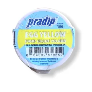 Pradip Egg Yellow Food Colour 10 Grams