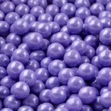 Purple Sugar Pearls 4mm