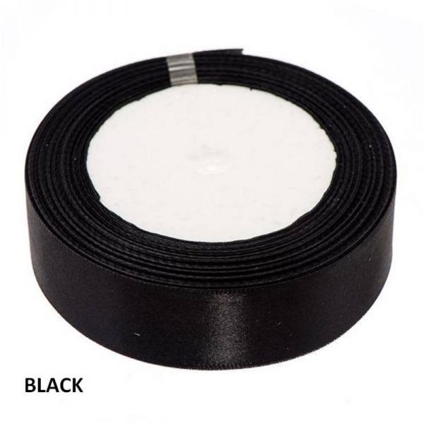 Black Satin Ribbon-1 inch - Buy Online Kenya- Quality Baking & Cake ...