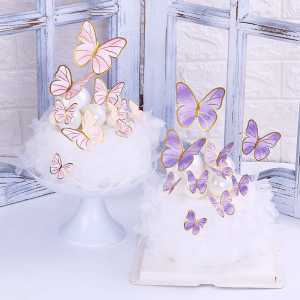 Butterfly Cake toppers 10pcs