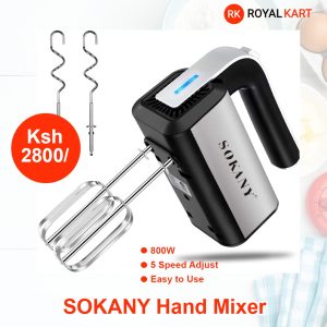 Sokany Hand Mixer 800w