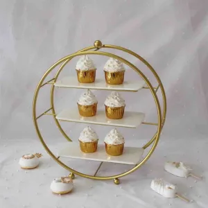 Round 3 Tier Dessert Stand