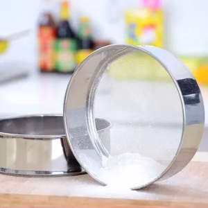 Stainless steel sieve